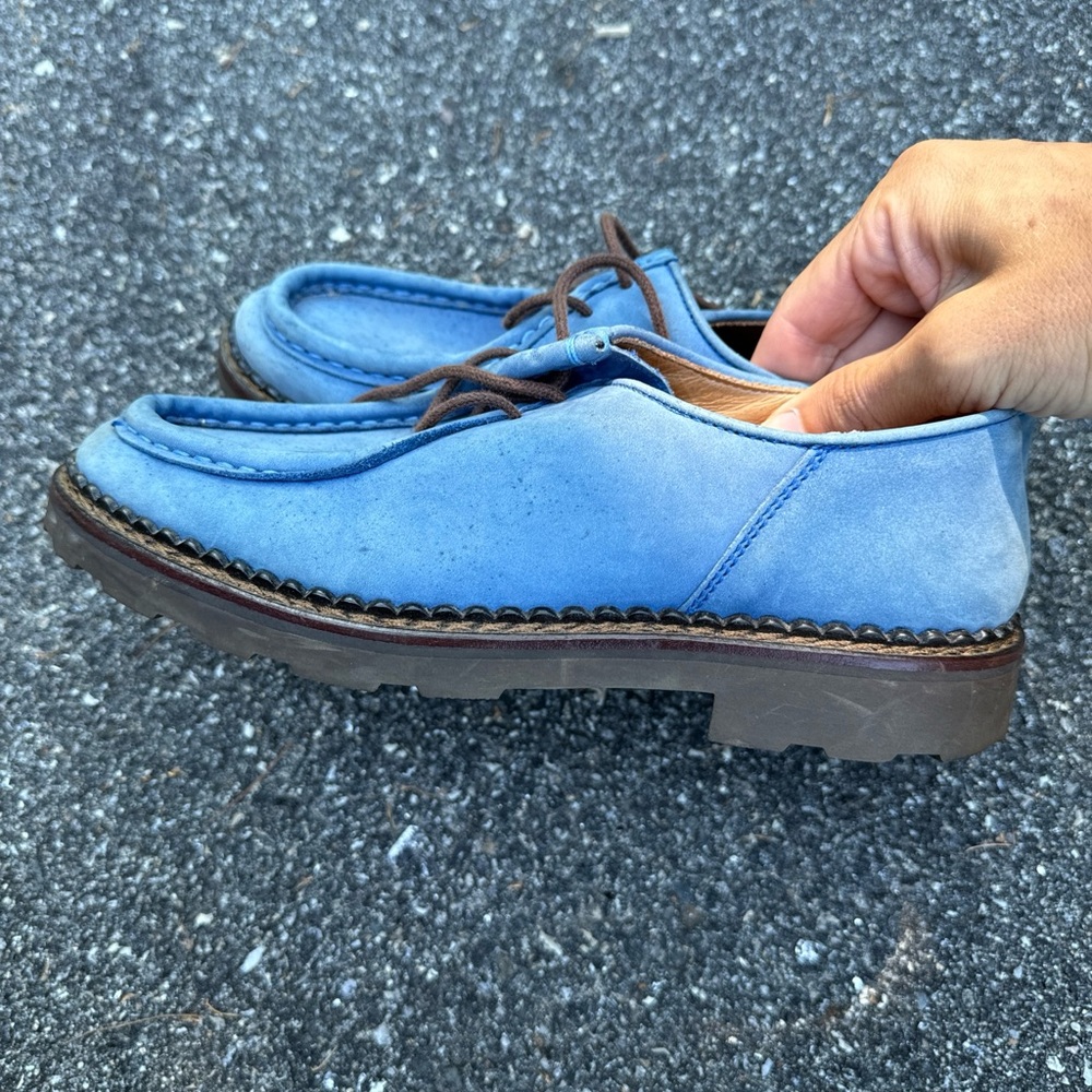 vintage gap lace up loafers